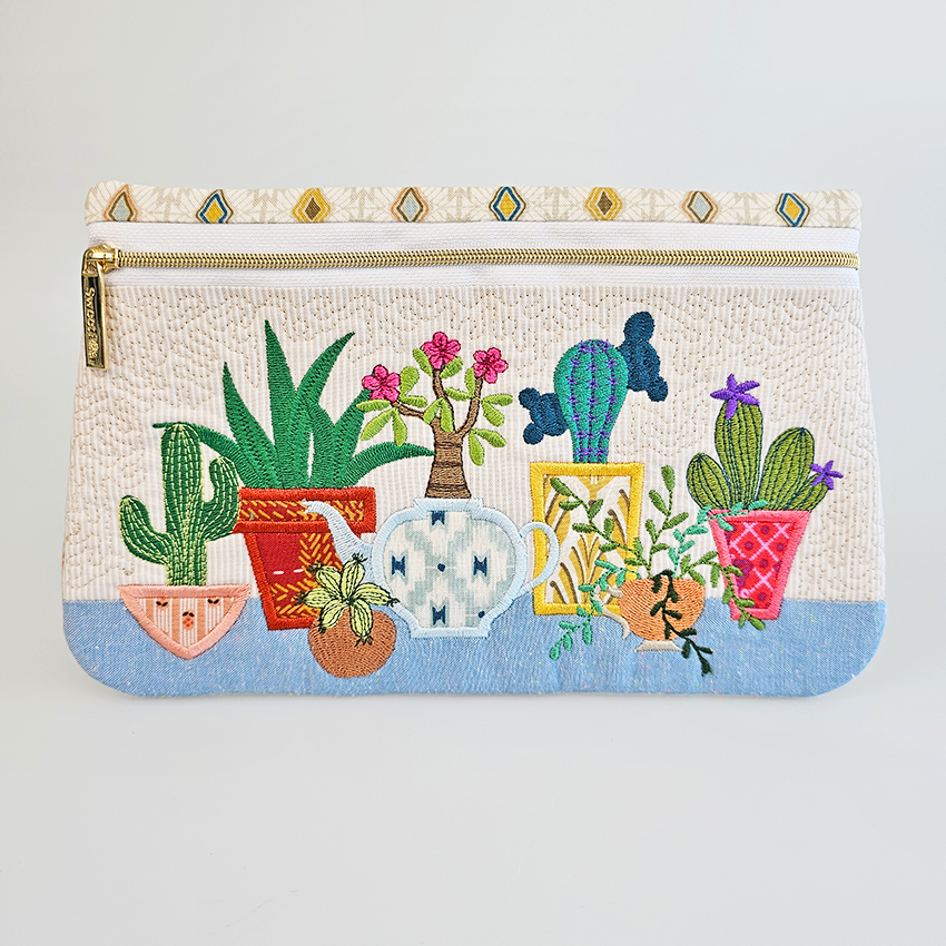 Cactus Purse 5x7 6x10 7x12 - Sweet Pea Machine Embroidery In the hoop machine embroidery designs. in the hoop project, in the hoop embroidery designs, craft in the hoop project, diy in the hoop project, diy craft in the hoop project, in the hoop embroidery patterns, design in the hoop patterns, embroidery designs for in the hoop embroidery projects, best in the hoop machine embroidery designs perfect for all hoops and embroidery machines