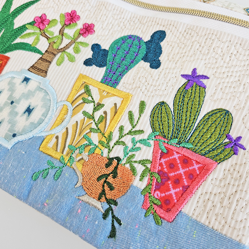 Cactus Purse 5x7 6x10 7x12 - Sweet Pea Machine Embroidery In the hoop machine embroidery designs. in the hoop project, in the hoop embroidery designs, craft in the hoop project, diy in the hoop project, diy craft in the hoop project, in the hoop embroidery patterns, design in the hoop patterns, embroidery designs for in the hoop embroidery projects, best in the hoop machine embroidery designs perfect for all hoops and embroidery machines