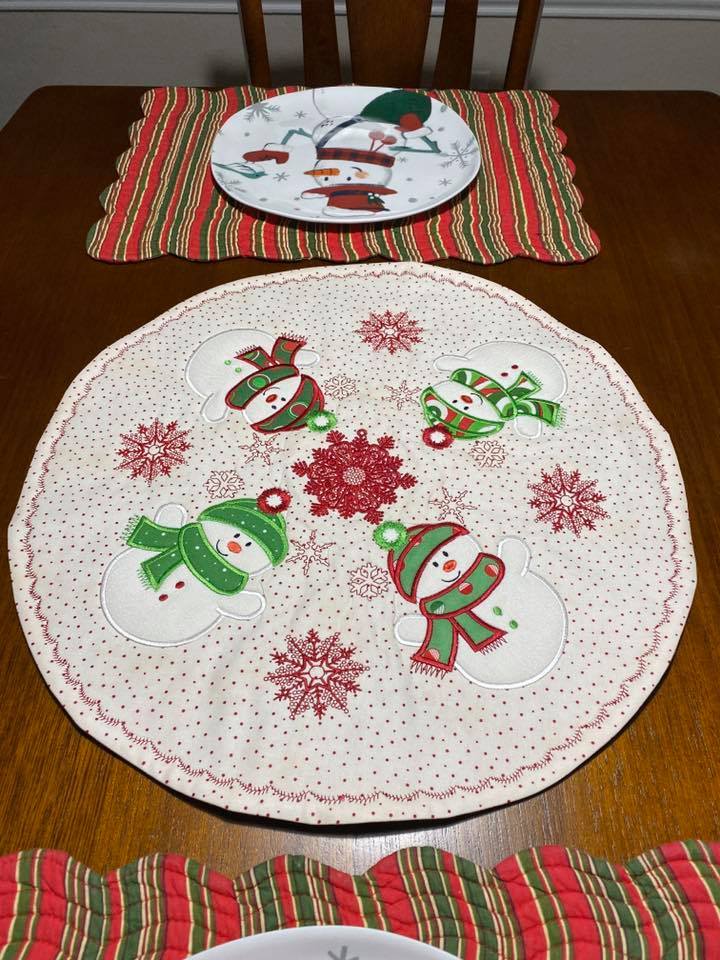 Snowman Mug Rug Set 5x7 6x10 and 7x12 - Sweet Pea Australia In the hoop machine embroidery designs. in the hoop project, in the hoop embroidery designs, craft in the hoop project, diy in the hoop project, diy craft in the hoop project, in the hoop embroidery patterns, design in the hoop patterns, embroidery designs for in the hoop embroidery projects, best in the hoop machine embroidery designs perfect for all hoops and embroidery machines