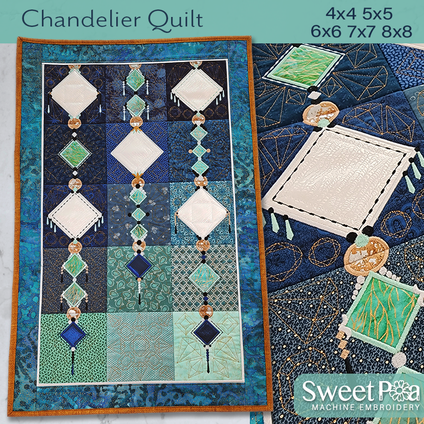 Super Embroidered Quilt＃791 Super Embroidered Quilt＃791