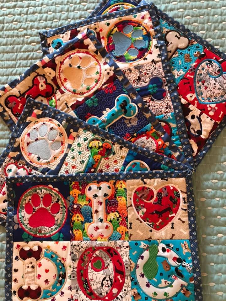 Dog Food Mat 4x4 5x5 6x6 - Sweet Pea Australia In the hoop machine embroidery designs. in the hoop project, in the hoop embroidery designs, craft in the hoop project, diy in the hoop project, diy craft in the hoop project, in the hoop embroidery patterns, design in the hoop patterns, embroidery designs for in the hoop embroidery projects, best in the hoop machine embroidery designs perfect for all hoops and embroidery machines