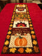 Thanksgiving Turkey Table Runner 5x7 6x10 8x12 - Sweet Pea