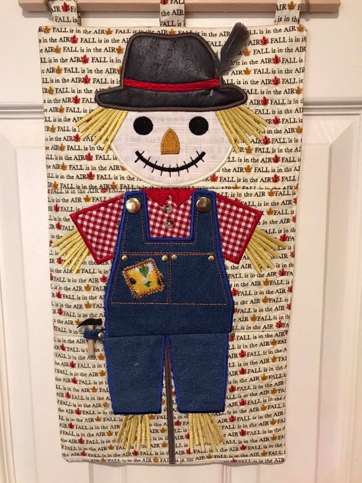 Scarecrow Wall Hanging or Table Runner 5x7 6x10 and 8x12 - Sweet Pea Australia In the hoop machine embroidery designs. in the hoop project, in the hoop embroidery designs, craft in the hoop project, diy in the hoop project, diy craft in the hoop project, in the hoop embroidery patterns, design in the hoop patterns, embroidery designs for in the hoop embroidery projects, best in the hoop machine embroidery designs perfect for all hoops and embroidery machines