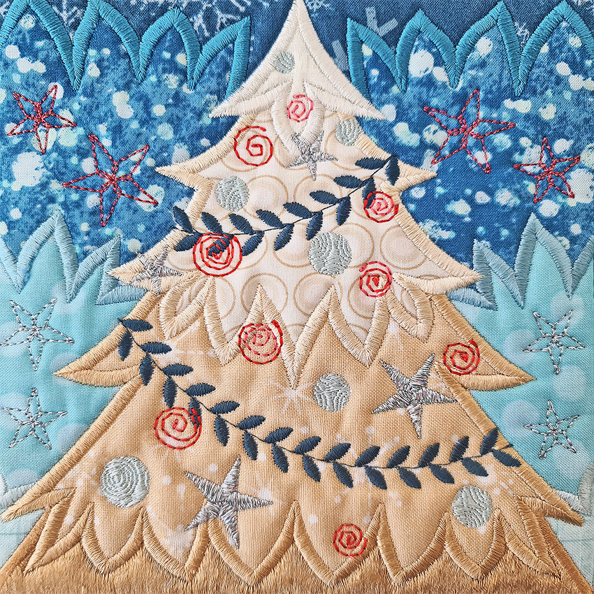 Christmas Forest Blocks/Quilt 4x4 5x5 6x6 7x7 8x8 - Sweet Pea Australia In the hoop machine embroidery designs. in the hoop project, in the hoop embroidery designs, craft in the hoop project, diy in the hoop project, diy craft in the hoop project, in the hoop embroidery patterns, design in the hoop patterns, embroidery designs for in the hoop embroidery projects, best in the hoop machine embroidery designs perfect for all hoops and embroidery machines