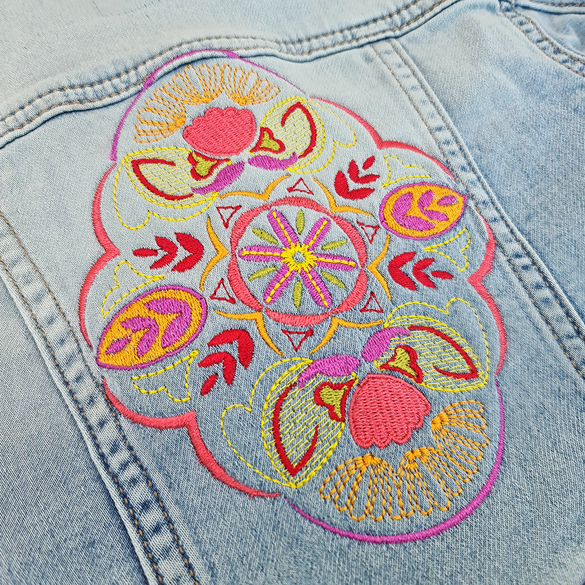 Folk Art Mandala Embroidery Design 5x7 6x10 7x12 - Sweet Pea Australia In the hoop machine embroidery designs. in the hoop project, in the hoop embroidery designs, craft in the hoop project, diy in the hoop project, diy craft in the hoop project, in the hoop embroidery patterns, design in the hoop patterns, embroidery designs for in the hoop embroidery projects, best in the hoop machine embroidery designs perfect for all hoops and embroidery machines