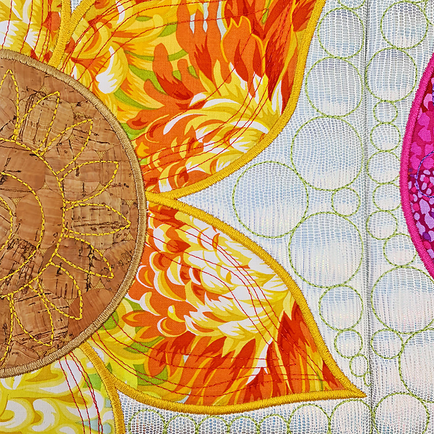 Bloom Placemat 5x7 6x10 7x12 - Sweet Pea Australia In the hoop machine embroidery designs. in the hoop project, in the hoop embroidery designs, craft in the hoop project, diy in the hoop project, diy craft in the hoop project, in the hoop embroidery patterns, design in the hoop patterns, embroidery designs for in the hoop embroidery projects, best in the hoop machine embroidery designs perfect for all hoops and embroidery machines