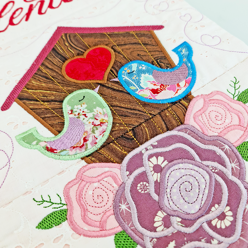 Valentine's Flag 5x7 6x10 7x12 - Sweet Pea Australia In the hoop machine embroidery designs. in the hoop project, in the hoop embroidery designs, craft in the hoop project, diy in the hoop project, diy craft in the hoop project, in the hoop embroidery patterns, design in the hoop patterns, embroidery designs for in the hoop embroidery projects, best in the hoop machine embroidery designs perfect for all hoops and embroidery machines