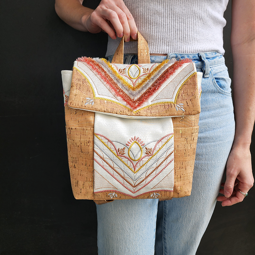 Fringe Backpack 6x10 7x12 - Sweet Pea Australia In the hoop machine embroidery designs. in the hoop project, in the hoop embroidery designs, craft in the hoop project, diy in the hoop project, diy craft in the hoop project, in the hoop embroidery patterns, design in the hoop patterns, embroidery designs for in the hoop embroidery projects, best in the hoop machine embroidery designs perfect for all hoops and embroidery machines