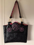 Quilted Roses Bag 6x10 7x12 - Sweet Pea