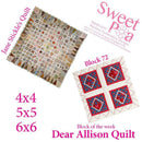 Dear Allison block 72 - Sweet Pea