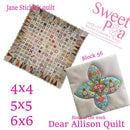 Dear Allison block 56 - Sweet Pea