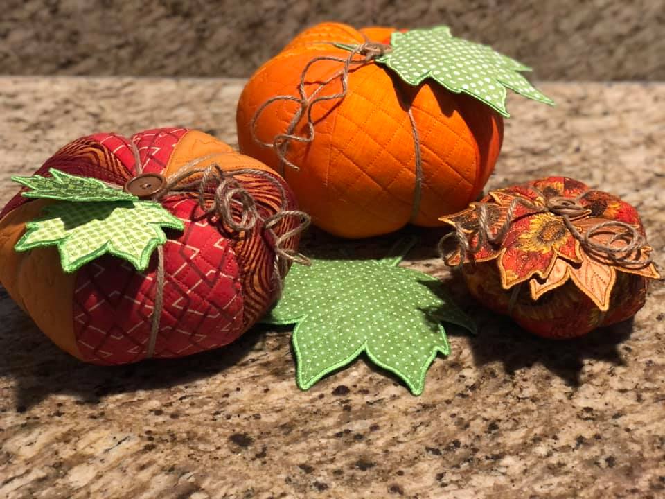 Pumpkin Ornaments 4x4 5x5 6x6 7x7 8x8 9x9 - Sweet Pea Australia In the hoop machine embroidery designs. in the hoop project, in the hoop embroidery designs, craft in the hoop project, diy in the hoop project, diy craft in the hoop project, in the hoop embroidery patterns, design in the hoop patterns, embroidery designs for in the hoop embroidery projects, best in the hoop machine embroidery designs perfect for all hoops and embroidery machines