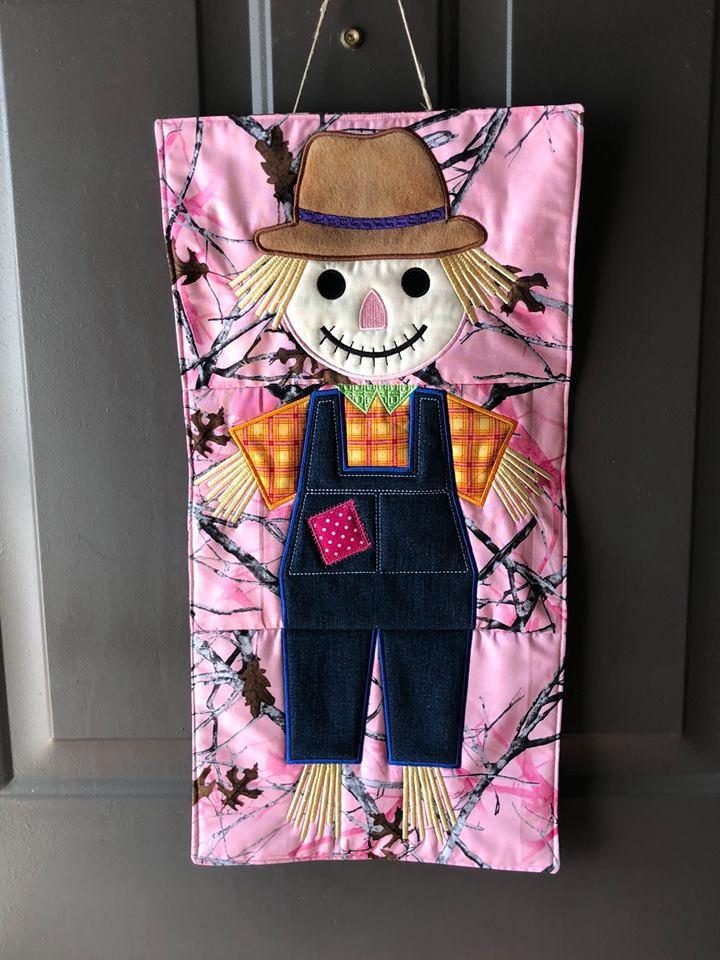 Scarecrow Wall Hanging or Table Runner 5x7 6x10 and 8x12 - Sweet Pea Australia In the hoop machine embroidery designs. in the hoop project, in the hoop embroidery designs, craft in the hoop project, diy in the hoop project, diy craft in the hoop project, in the hoop embroidery patterns, design in the hoop patterns, embroidery designs for in the hoop embroidery projects, best in the hoop machine embroidery designs perfect for all hoops and embroidery machines