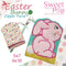 Easter bunny zipper purse 5x7 and 6x10 - Sweet Pea