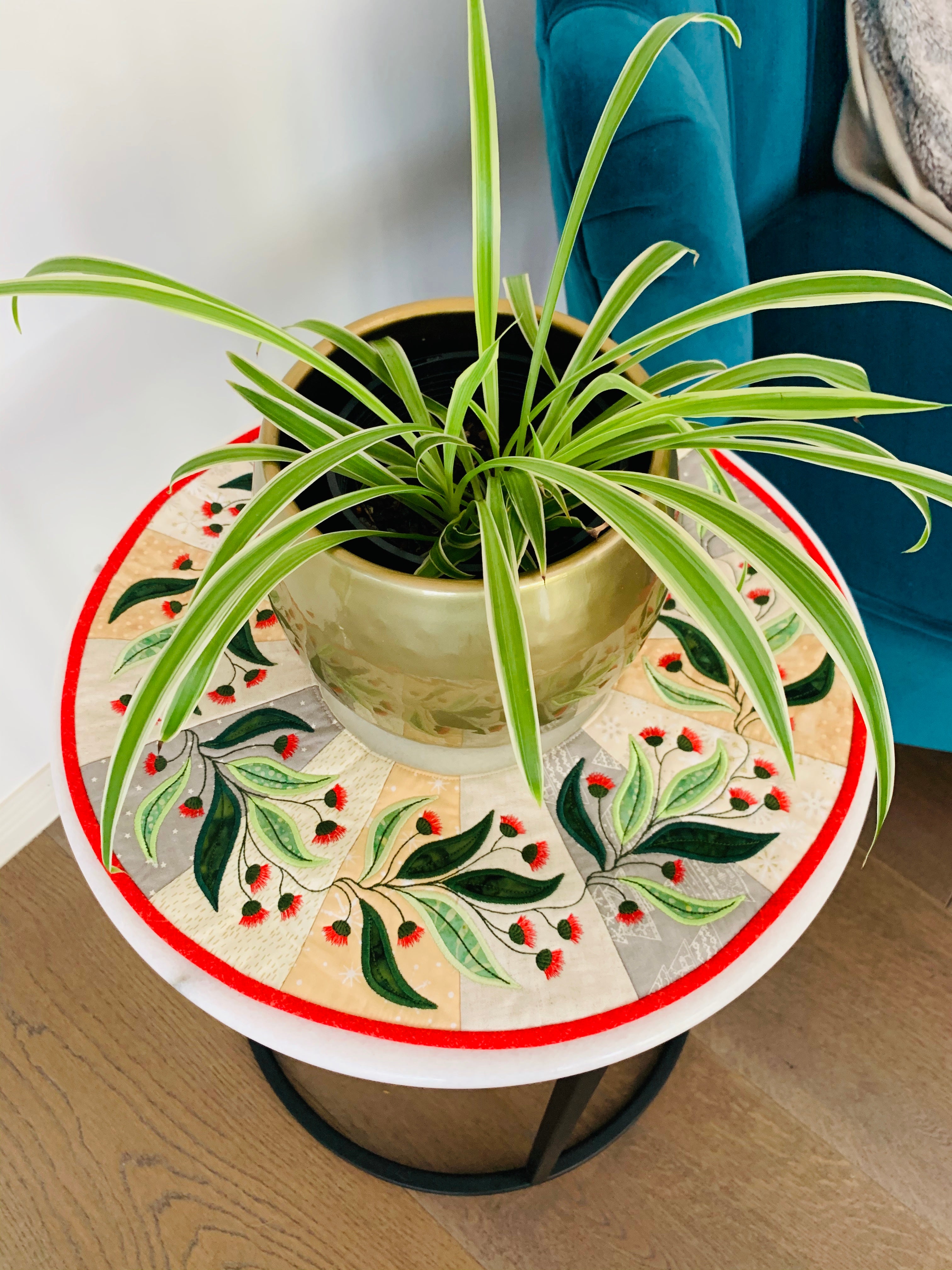 Eucalyptus Wreath 5x5 6x6 7x7 8x8 - Sweet Pea Australia In the hoop machine embroidery designs. in the hoop project, in the hoop embroidery designs, craft in the hoop project, diy in the hoop project, diy craft in the hoop project, in the hoop embroidery patterns, design in the hoop patterns, embroidery designs for in the hoop embroidery projects, best in the hoop machine embroidery designs perfect for all hoops and embroidery machines