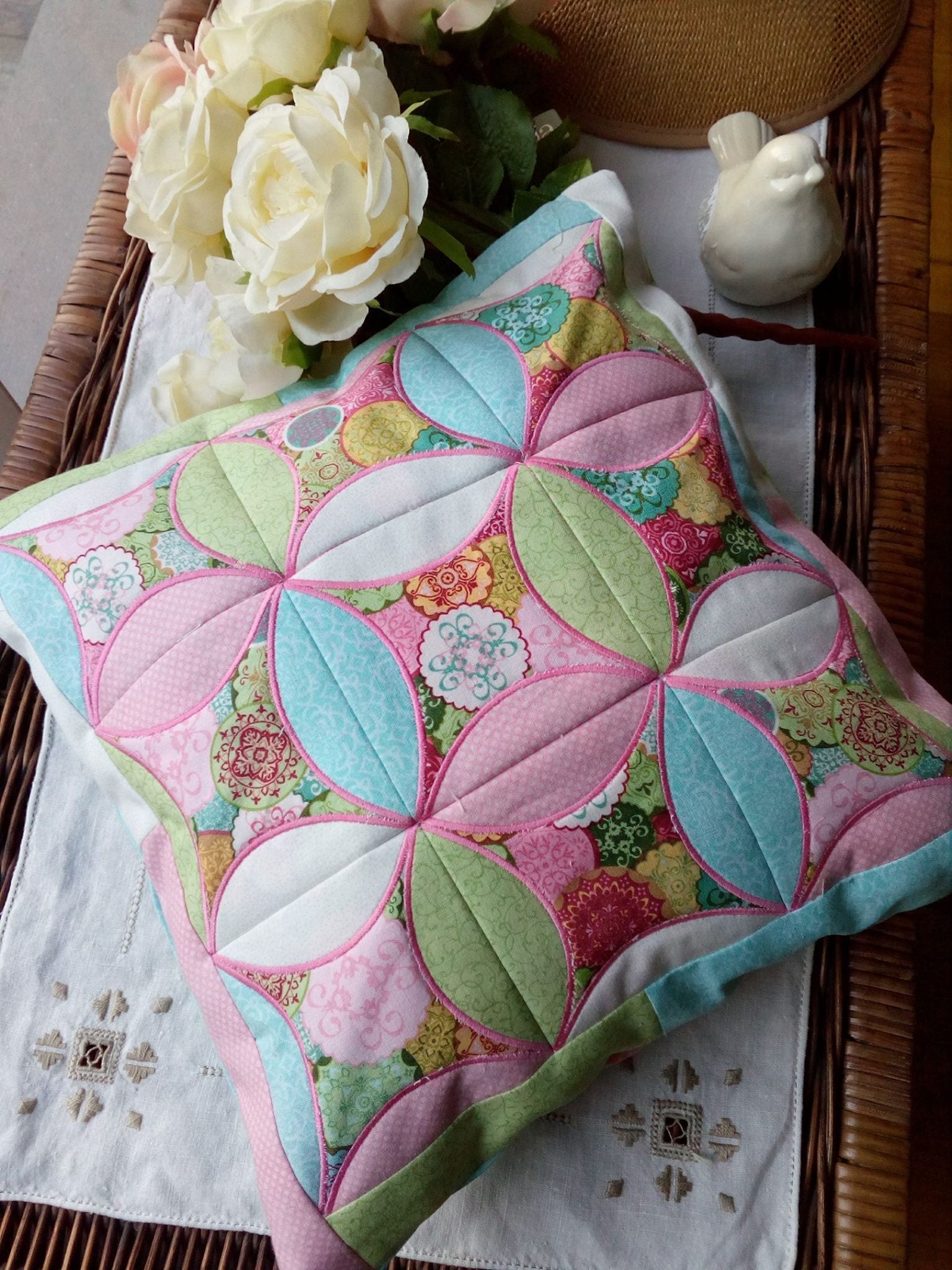 Cathedral windows cushion and quilt block 4x4 5x5 6x6 7x7 - Sweet Pea Australia In the hoop machine embroidery designs. in the hoop project, in the hoop embroidery designs, craft in the hoop project, diy in the hoop project, diy craft in the hoop project, in the hoop embroidery patterns, design in the hoop patterns, embroidery designs for in the hoop embroidery projects, best in the hoop machine embroidery designs perfect for all hoops and embroidery machines