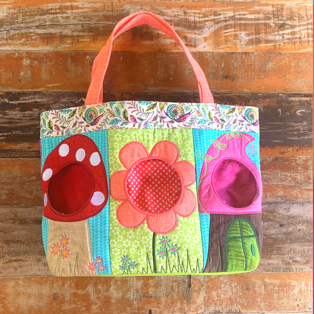 Fairy Pocket Bag 5x7 6x10 8x12 - Sweet Pea Australia In the hoop machine embroidery designs. in the hoop project, in the hoop embroidery designs, craft in the hoop project, diy in the hoop project, diy craft in the hoop project, in the hoop embroidery patterns, design in the hoop patterns, embroidery designs for in the hoop embroidery projects, best in the hoop machine embroidery designs perfect for all hoops and embroidery machines