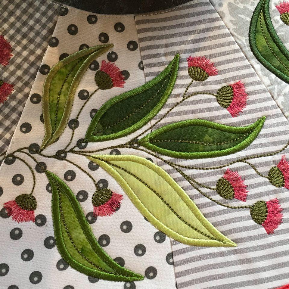 Eucalyptus Wreath 5x5 6x6 7x7 8x8 - Sweet Pea Australia In the hoop machine embroidery designs. in the hoop project, in the hoop embroidery designs, craft in the hoop project, diy in the hoop project, diy craft in the hoop project, in the hoop embroidery patterns, design in the hoop patterns, embroidery designs for in the hoop embroidery projects, best in the hoop machine embroidery designs perfect for all hoops and embroidery machines