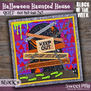 BOW Halloween Haunted House Quilt - Block 9 - Sweet Pea In The Hoop Machine Embroidery Design hoop machine embroidery designs, embroidery patterns, embroidery set, embroidery appliqué, hoop embroidery designs, small hoop designs, the best in the hoop machine embroidery designs, the best in the hoop sewing and embroidery designs