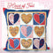 Heart of Fold Cushion 4x4 5x5 6x6 - Sweet Pea