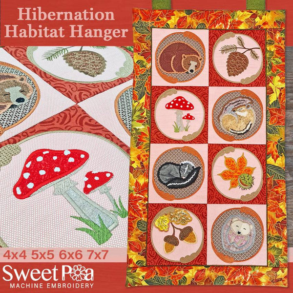 Hibernation Habitat Hanger 4x4 5x5 6x6 7x7 - Sweet Pea