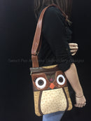 Owl Shoulder Bag 5x7 6x10 7x12 9.5x14 | Sweet Pea.