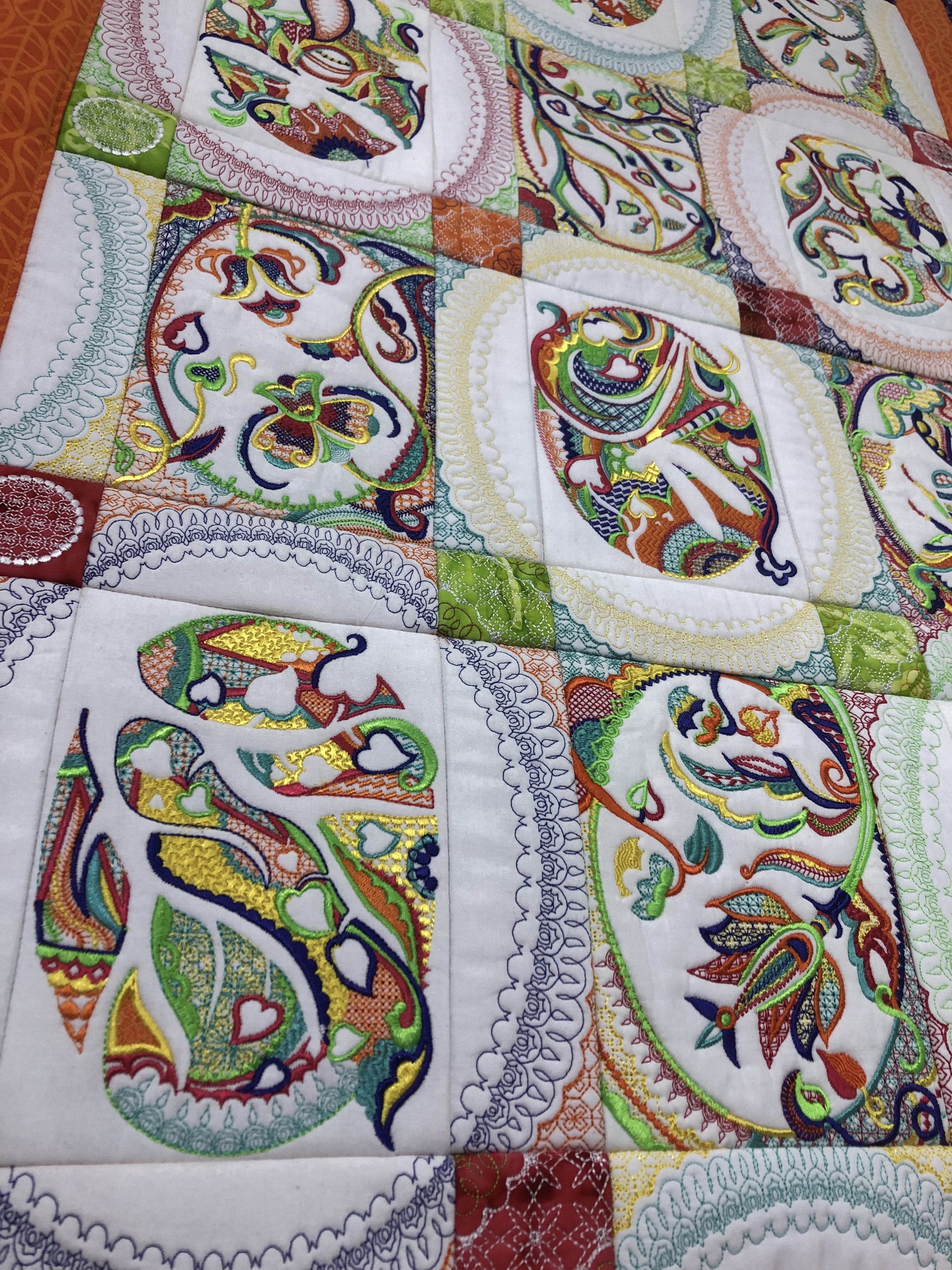 Bulk BOM Crewel quilt blocks 1 to 12 and Borders and Sashing - Sweet Pea Australia In the hoop machine embroidery designs. in the hoop project, in the hoop embroidery designs, craft in the hoop project, diy in the hoop project, diy craft in the hoop project, in the hoop embroidery patterns, design in the hoop patterns, embroidery designs for in the hoop embroidery projects, best in the hoop machine embroidery designs perfect for all hoops and embroidery machines