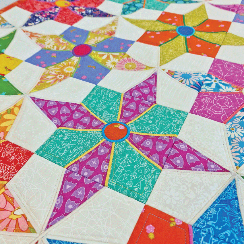 Jackie's Star Sewing Machine Cover and Quilt Block 4x4 5x5 6x6 and 7x7 - Sweet Pea Australia In the hoop machine embroidery designs. in the hoop project, in the hoop embroidery designs, craft in the hoop project, diy in the hoop project, diy craft in the hoop project, in the hoop embroidery patterns, design in the hoop patterns, embroidery designs for in the hoop embroidery projects, best in the hoop machine embroidery designs perfect for all hoops and embroidery machines