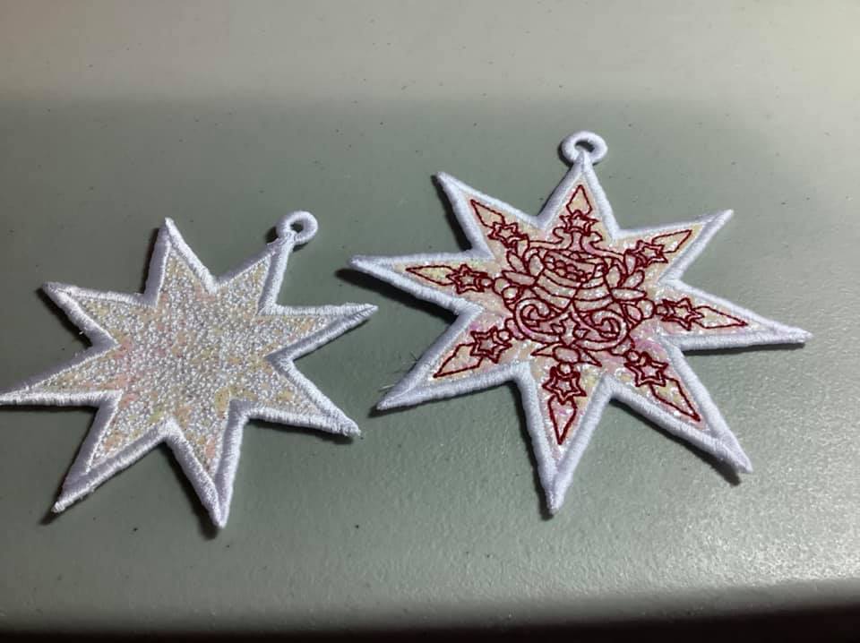 Christmas Wonderland Mylar Ornaments 4x4 5x5 6x6 - Sweet Pea Australia In the hoop machine embroidery designs. in the hoop project, in the hoop embroidery designs, craft in the hoop project, diy in the hoop project, diy craft in the hoop project, in the hoop embroidery patterns, design in the hoop patterns, embroidery designs for in the hoop embroidery projects, best in the hoop machine embroidery designs perfect for all hoops and embroidery machines