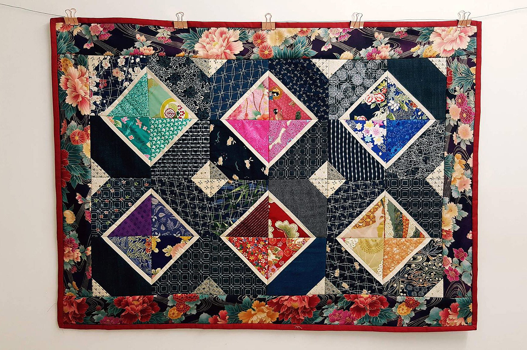 Japanese Folded Sashiko Quilt 4x4 5x5 6x6 - Sweet Pea Australia In the hoop machine embroidery designs. in the hoop project, in the hoop embroidery designs, craft in the hoop project, diy in the hoop project, diy craft in the hoop project, in the hoop embroidery patterns, design in the hoop patterns, embroidery designs for in the hoop embroidery projects, best in the hoop machine embroidery designs perfect for all hoops and embroidery machines