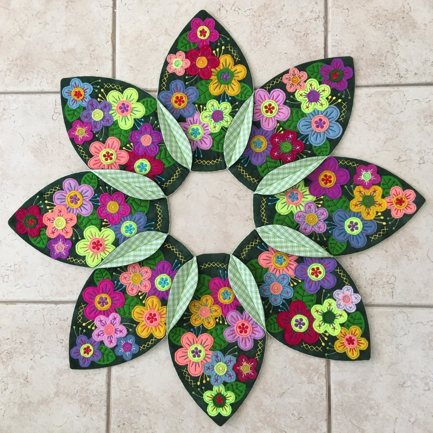 Felt Flower Table Centre 5x7 6x10 - Sweet Pea Australia In the hoop machine embroidery designs. in the hoop project, in the hoop embroidery designs, craft in the hoop project, diy in the hoop project, diy craft in the hoop project, in the hoop embroidery patterns, design in the hoop patterns, embroidery designs for in the hoop embroidery projects, best in the hoop machine embroidery designs perfect for all hoops and embroidery machines