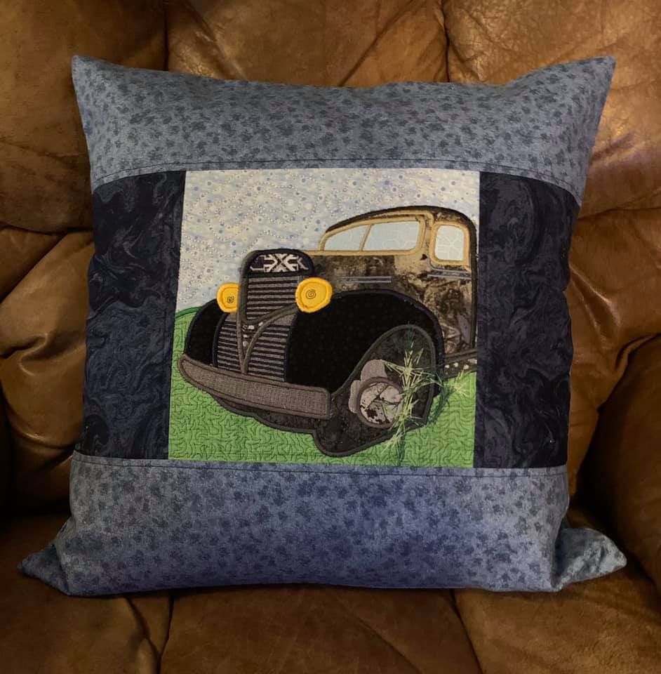 Ute/ Truck Art Cushion 6x6 7x7 8x8 9x9 - Sweet Pea Australia In the hoop machine embroidery designs. in the hoop project, in the hoop embroidery designs, craft in the hoop project, diy in the hoop project, diy craft in the hoop project, in the hoop embroidery patterns, design in the hoop patterns, embroidery designs for in the hoop embroidery projects, best in the hoop machine embroidery designs perfect for all hoops and embroidery machines