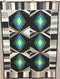 Diamonds in Stripes Runner 4x4 5x5 6x6 7x7 8x8 - Sweet Pea In The Hoop Machine Embroidery Design