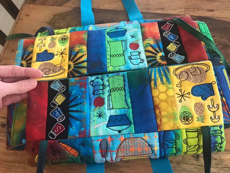 Casserole Holder 4x4 5x5 - Sweet Pea Australia In the hoop machine embroidery designs. in the hoop project, in the hoop embroidery designs, craft in the hoop project, diy in the hoop project, diy craft in the hoop project, in the hoop embroidery patterns, design in the hoop patterns, embroidery designs for in the hoop embroidery projects, best in the hoop machine embroidery designs perfect for all hoops and embroidery machines