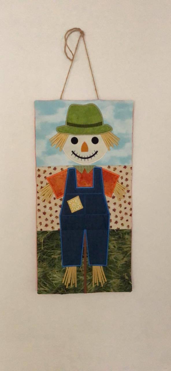 Scarecrow Wall Hanging or Table Runner 5x7 6x10 and 8x12 - Sweet Pea Australia In the hoop machine embroidery designs. in the hoop project, in the hoop embroidery designs, craft in the hoop project, diy in the hoop project, diy craft in the hoop project, in the hoop embroidery patterns, design in the hoop patterns, embroidery designs for in the hoop embroidery projects, best in the hoop machine embroidery designs perfect for all hoops and embroidery machines