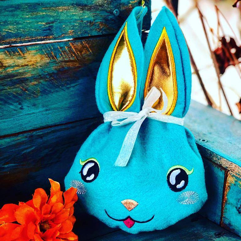 Bunny Gift Bags 5x7 6x10 7x12 - Sweet Pea Australia In the hoop machine embroidery designs. in the hoop project, in the hoop embroidery designs, craft in the hoop project, diy in the hoop project, diy craft in the hoop project, in the hoop embroidery patterns, design in the hoop patterns, embroidery designs for in the hoop embroidery projects, best in the hoop machine embroidery designs perfect for all hoops and embroidery machines