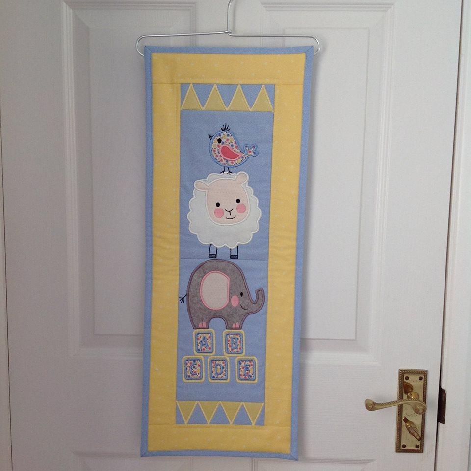 Elephant Wall Hanging 6x10 8x12 9.5x14 - Sweet Pea Australia In the hoop machine embroidery designs. in the hoop project, in the hoop embroidery designs, craft in the hoop project, diy in the hoop project, diy craft in the hoop project, in the hoop embroidery patterns, design in the hoop patterns, embroidery designs for in the hoop embroidery projects, best in the hoop machine embroidery designs perfect for all hoops and embroidery machines