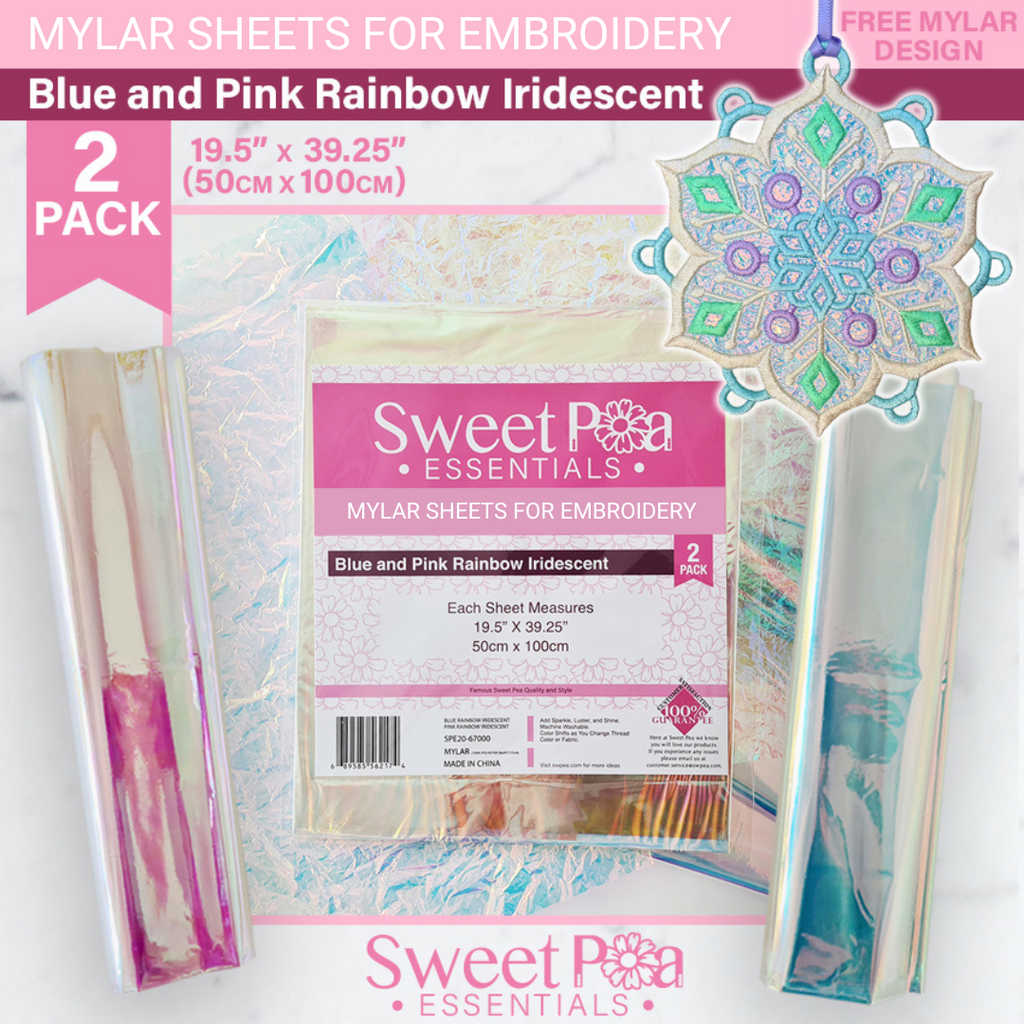 Mylar Sheets for Embroidery - 2PACK