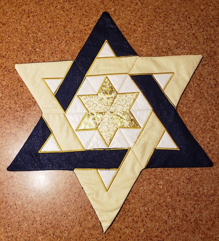 Star of David Table Centre 5x7 6x10 7x12 - Sweet Pea Australia In the hoop machine embroidery designs. in the hoop project, in the hoop embroidery designs, craft in the hoop project, diy in the hoop project, diy craft in the hoop project, in the hoop embroidery patterns, design in the hoop patterns, embroidery designs for in the hoop embroidery projects, best in the hoop machine embroidery designs perfect for all hoops and embroidery machines