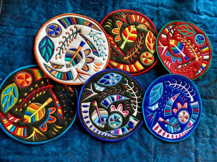 Folk Art Mug Rugs Round 4x4 5x5 6x6 - Sweet Pea Australia In the hoop machine embroidery designs. in the hoop project, in the hoop embroidery designs, craft in the hoop project, diy in the hoop project, diy craft in the hoop project, in the hoop embroidery patterns, design in the hoop patterns, embroidery designs for in the hoop embroidery projects, best in the hoop machine embroidery designs perfect for all hoops and embroidery machines