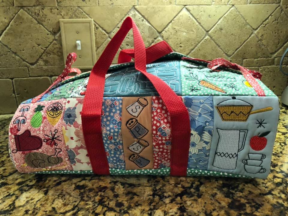 Casserole Holder 4x4 5x5 - Sweet Pea Australia In the hoop machine embroidery designs. in the hoop project, in the hoop embroidery designs, craft in the hoop project, diy in the hoop project, diy craft in the hoop project, in the hoop embroidery patterns, design in the hoop patterns, embroidery designs for in the hoop embroidery projects, best in the hoop machine embroidery designs perfect for all hoops and embroidery machines