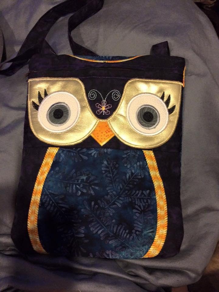 Owl Shoulder Bag 5x7 6x10 7x12 9.5x14 - Sweet Pea Australia In the hoop machine embroidery designs. in the hoop project, in the hoop embroidery designs, craft in the hoop project, diy in the hoop project, diy craft in the hoop project, in the hoop embroidery patterns, design in the hoop patterns, embroidery designs for in the hoop embroidery projects, best in the hoop machine embroidery designs perfect for all hoops and embroidery machines