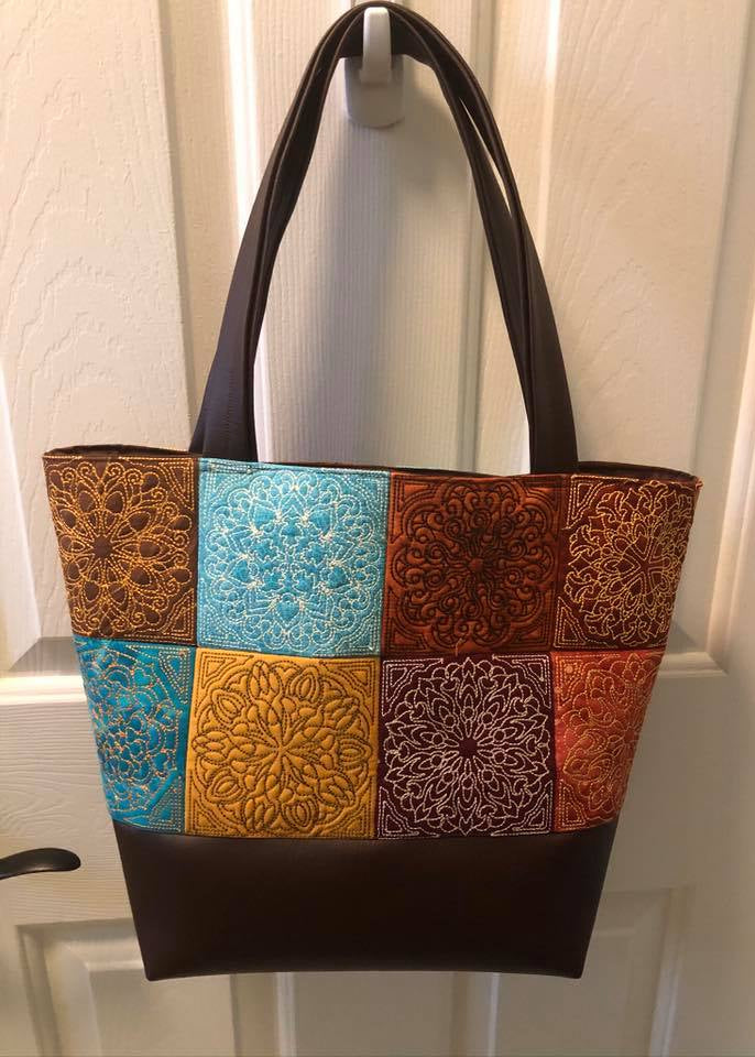 Mandala Blocks and Tote Bag 4x4 5x5 6x6 - Sweet Pea Australia In the hoop machine embroidery designs. in the hoop project, in the hoop embroidery designs, craft in the hoop project, diy in the hoop project, diy craft in the hoop project, in the hoop embroidery patterns, design in the hoop patterns, embroidery designs for in the hoop embroidery projects, best in the hoop machine embroidery designs perfect for all hoops and embroidery machines