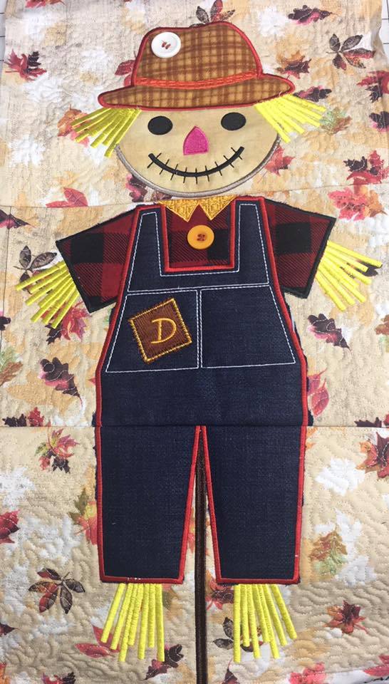 Scarecrow Wall Hanging or Table Runner 5x7 6x10 and 8x12 - Sweet Pea Australia In the hoop machine embroidery designs. in the hoop project, in the hoop embroidery designs, craft in the hoop project, diy in the hoop project, diy craft in the hoop project, in the hoop embroidery patterns, design in the hoop patterns, embroidery designs for in the hoop embroidery projects, best in the hoop machine embroidery designs perfect for all hoops and embroidery machines