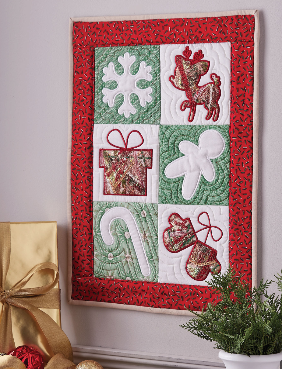 Christmas cookie cutter quilt 4x4 5x5 6x6 7x7 - Sweet Pea Australia In the hoop machine embroidery designs. in the hoop project, in the hoop embroidery designs, craft in the hoop project, diy in the hoop project, diy craft in the hoop project, in the hoop embroidery patterns, design in the hoop patterns, embroidery designs for in the hoop embroidery projects, best in the hoop machine embroidery designs perfect for all hoops and embroidery machines