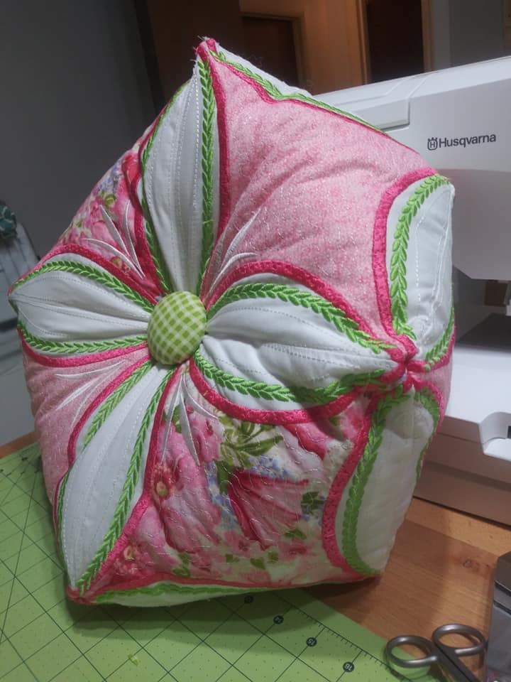 Biscornu Cushion 6x6 7x7 8x8 9x9 - Sweet Pea Australia In the hoop machine embroidery designs. in the hoop project, in the hoop embroidery designs, craft in the hoop project, diy in the hoop project, diy craft in the hoop project, in the hoop embroidery patterns, design in the hoop patterns, embroidery designs for in the hoop embroidery projects, best in the hoop machine embroidery designs perfect for all hoops and embroidery machines