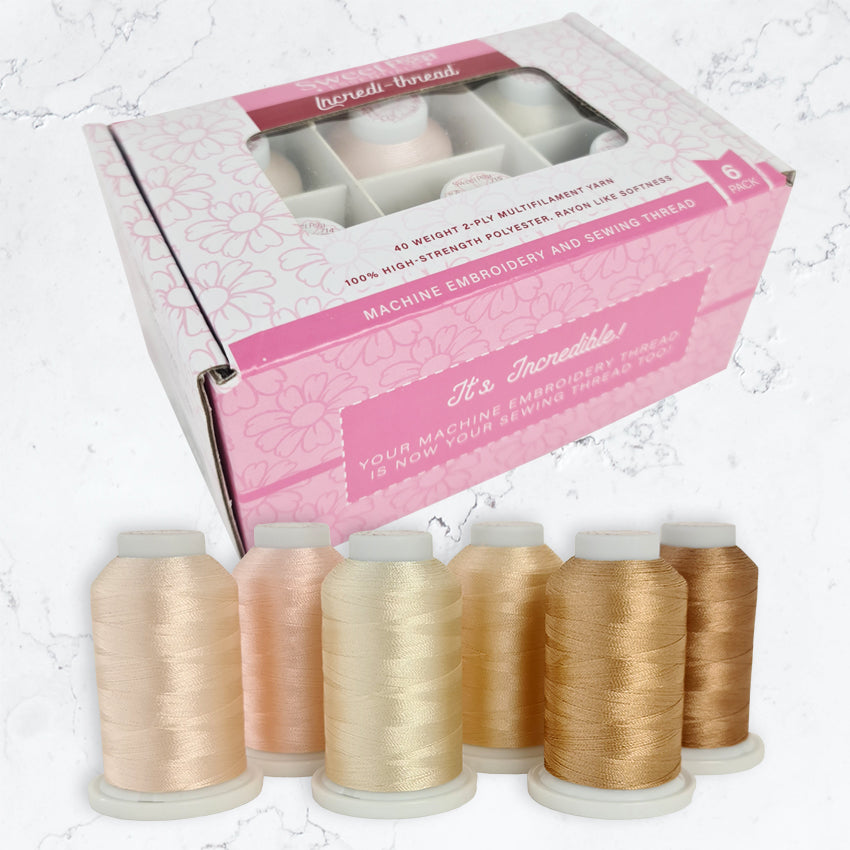 Sewing Thread 6-Pack for Bag Stitching Machine