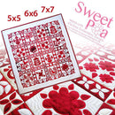 Stark Contrast Quilt 5x5 6x6 7x7 - Sweet Pea