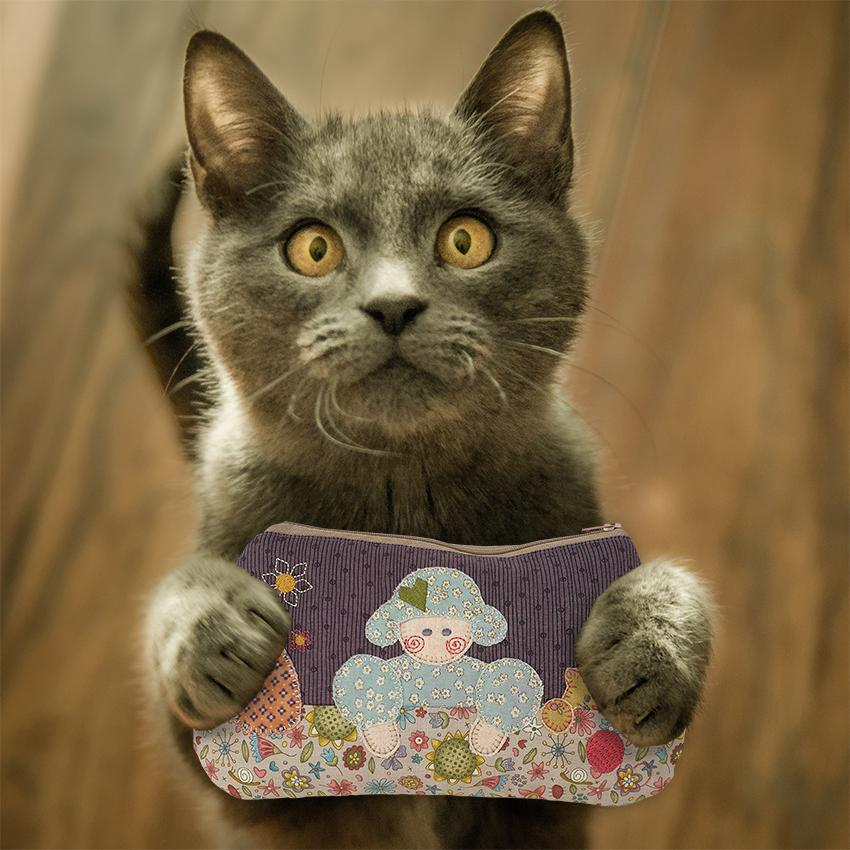 Bag with Girl and Cat 5x7 6x10 7x12 - Sweet Pea Australia In the hoop machine embroidery designs. in the hoop project, in the hoop embroidery designs, craft in the hoop project, diy in the hoop project, diy craft in the hoop project, in the hoop embroidery patterns, design in the hoop patterns, embroidery designs for in the hoop embroidery projects, best in the hoop machine embroidery designs perfect for all hoops and embroidery machines