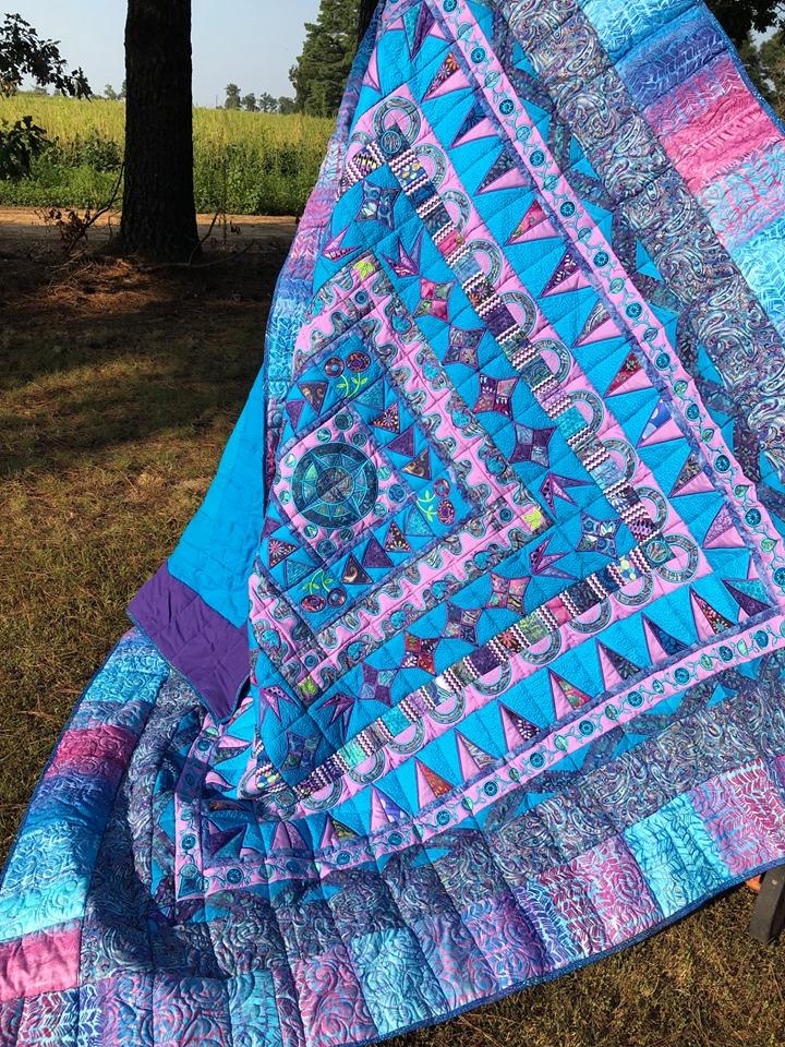 Medallion BOM Sew Along Quilt Block 2 and Corner Block 2 - Sweet Pea Australia In the hoop machine embroidery designs. in the hoop project, in the hoop embroidery designs, craft in the hoop project, diy in the hoop project, diy craft in the hoop project, in the hoop embroidery patterns, design in the hoop patterns, embroidery designs for in the hoop embroidery projects, best in the hoop machine embroidery designs perfect for all hoops and embroidery machines